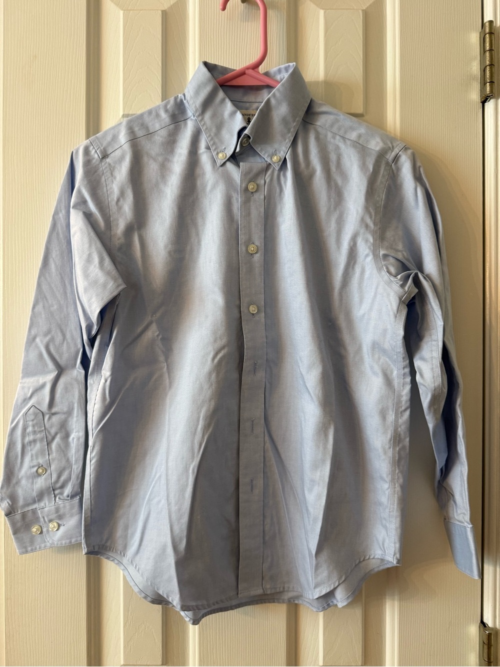 Lands' End Light Blue Button-Down Shirt
